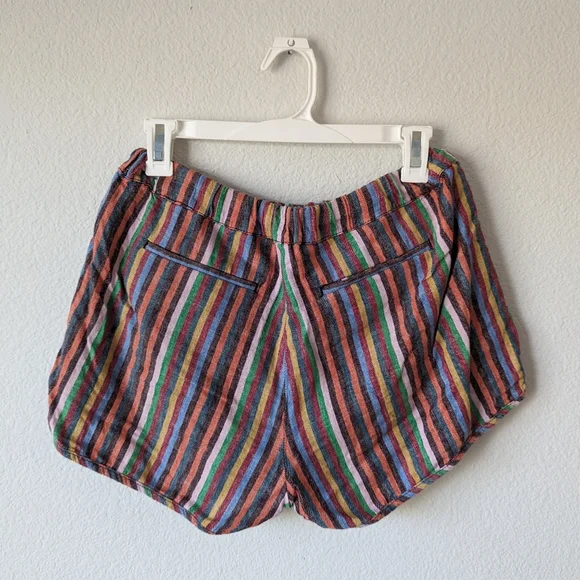 Madewell Striped Multi Colored Shorts - Picture 5 of 5